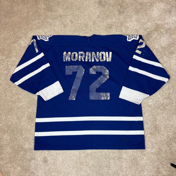 Vintage Toronto Maple Leafs Moranov 72 Hockey Jersey XL Maska NHL - Picture 3 of 13